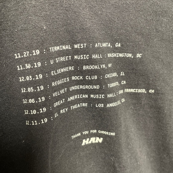 Han Concert Tee - Picture 3 of 5